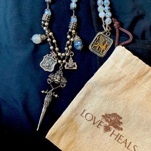 The Griffin Necklace from Love Heals Jewelry.